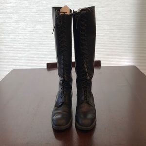 Charles David riding, motorcycle boot, size 10